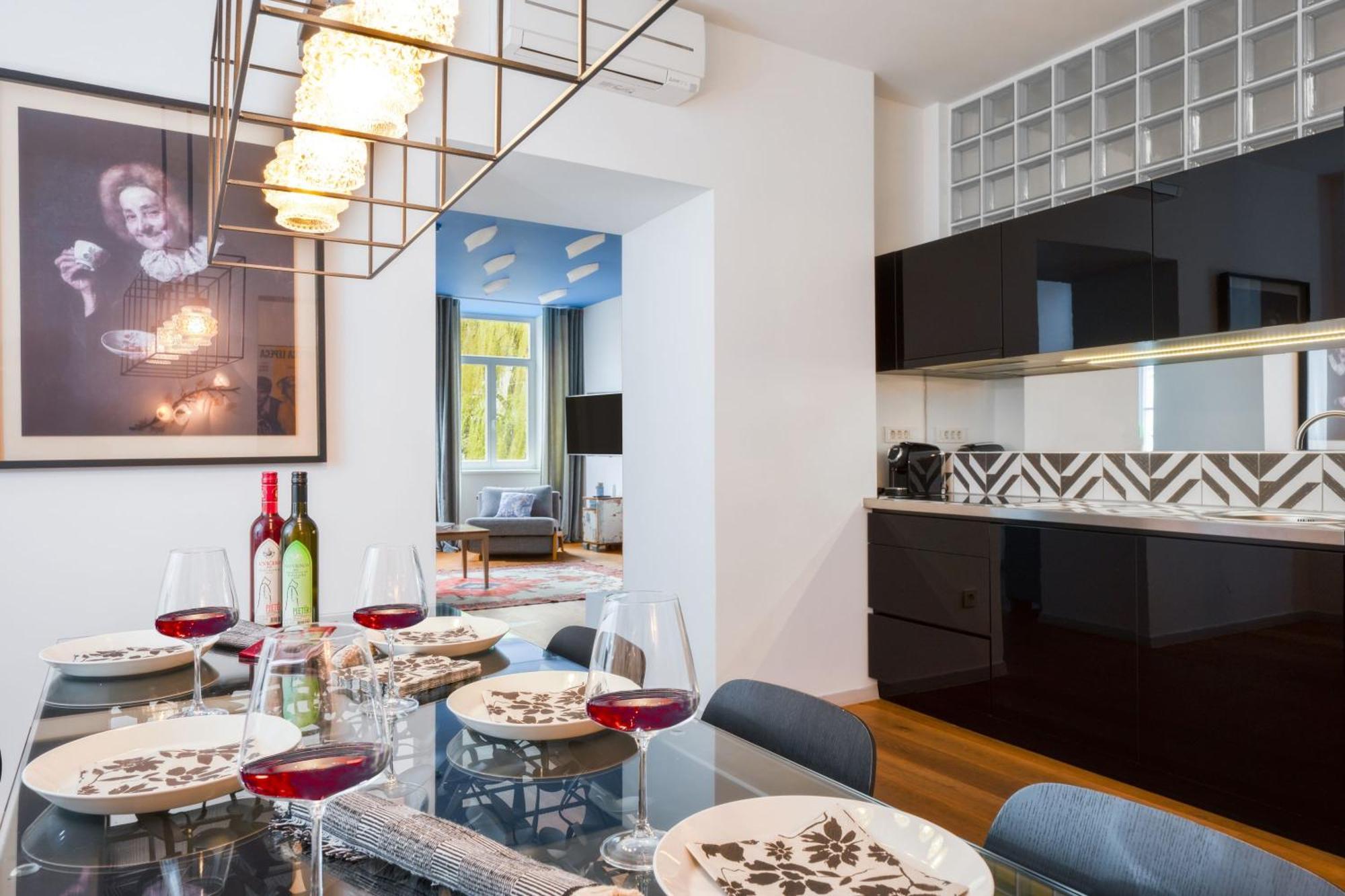 Tromostovje Apartments 卢布尔雅那 外观 照片